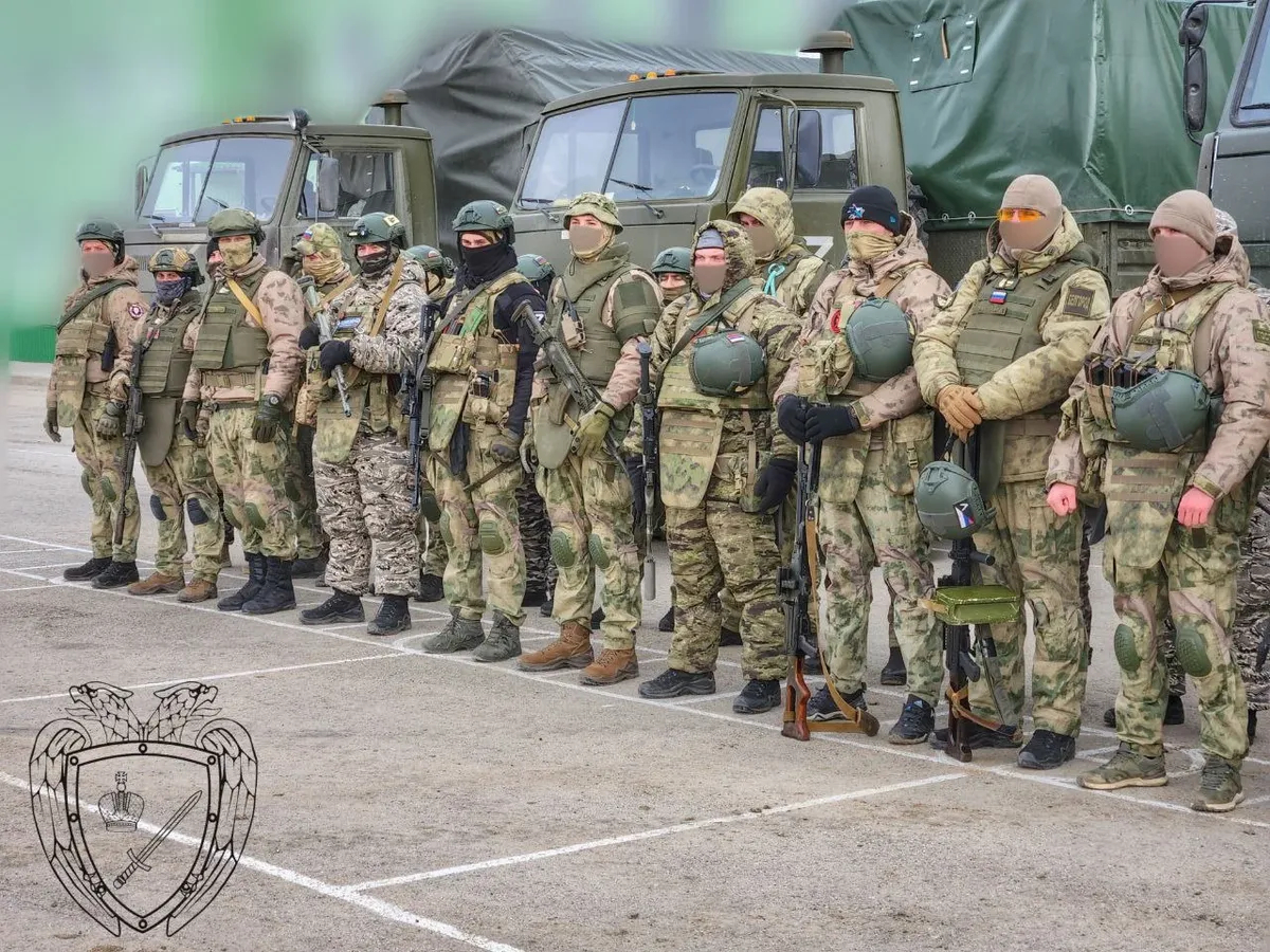 Бойцы разведывательно-штурмовой батальона «Конвой». Фото: Telegram