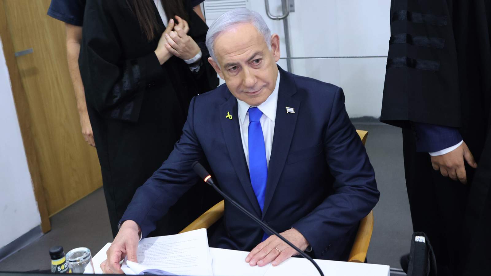 Премьер-министр Израиля Биньямин Нетаньяху. Тель-Авив, Израиль. 21 апреля 2025 года. Фото: Moti Kimchi / EPA