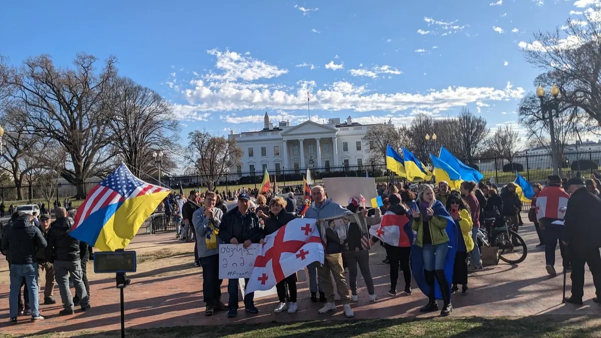 Акция Save Misha в Вашингтоне. Фото: Twitter