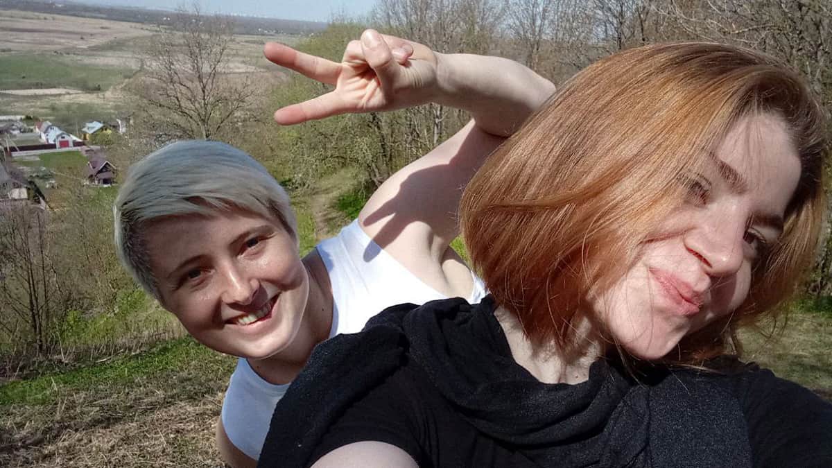 Лена Патяева и Седа Сулейманова. Фото: архив Лены Патяевой