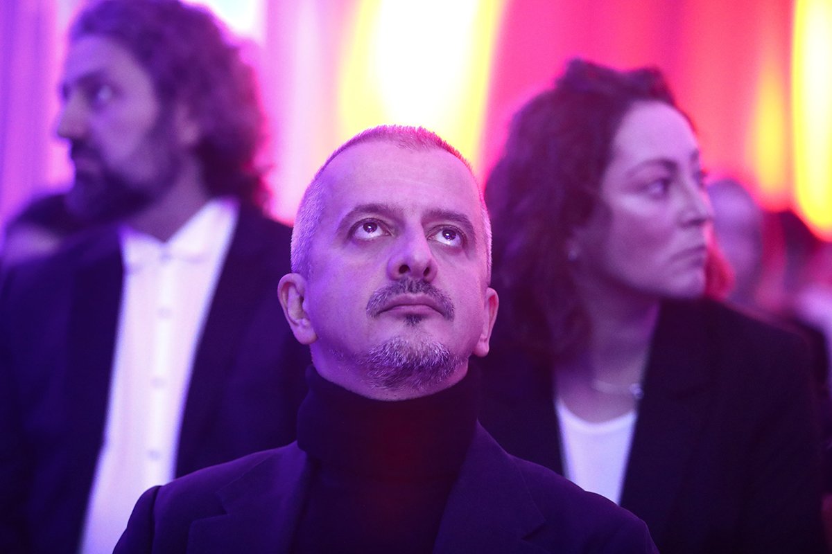 Режиссер Константин Богомолов на церемонии награждения лауреатов московской премии в области исполнительских искусств «Арт-платформа». Фото: Артур Новосильцев / Агентство «Москва»