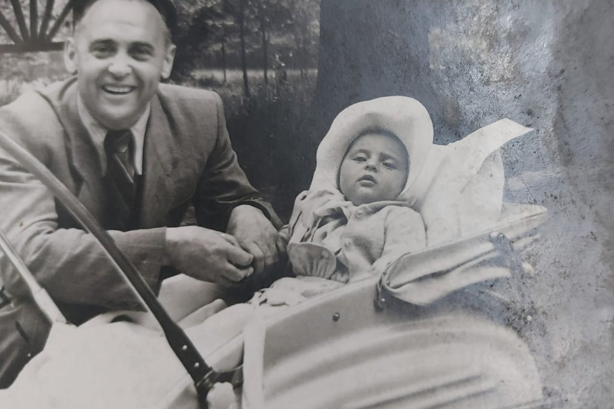 Марианна Минц с отцом. Фото из личного архива героини