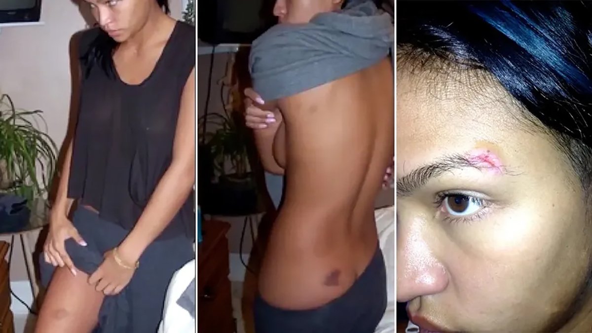 Фотодоказательства, предположительно свидетельствующие о жестоком обращении Шона Комбса с Кэсси Вентурой. Фото: fox5ny.com