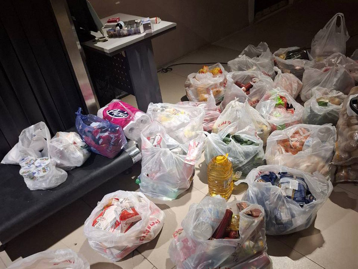 Фото, переданные «Новой-Европа» украинцами, застрявшими на КПП Верхний Ларс