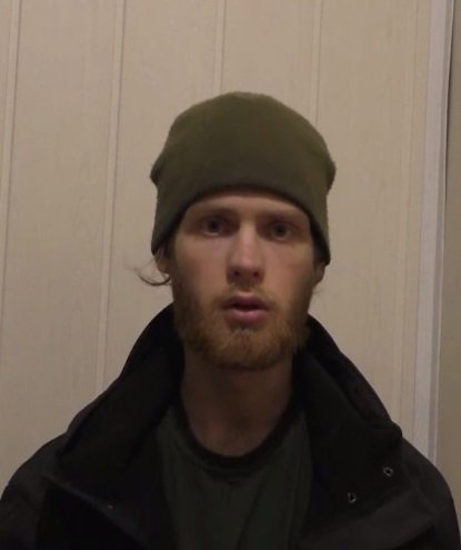 Арсений Ефименко во время пребывания в плену на оккупированной территории Донецкой области