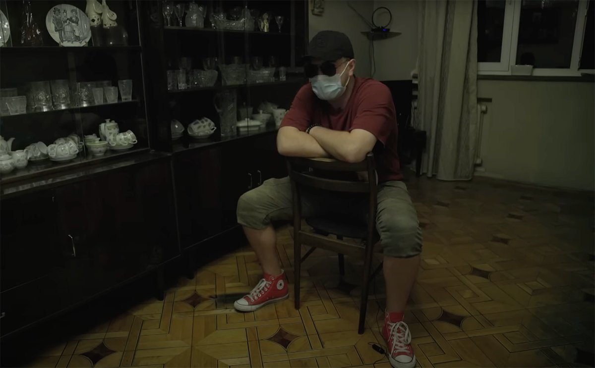 Олег. Скриншот из видео «Новая Газета Европа»