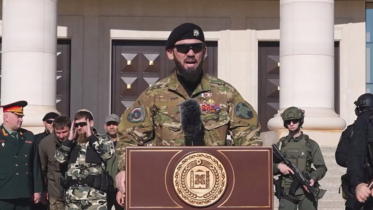 Магомед Даудов. Фото: Рамзан Кадыров / VK