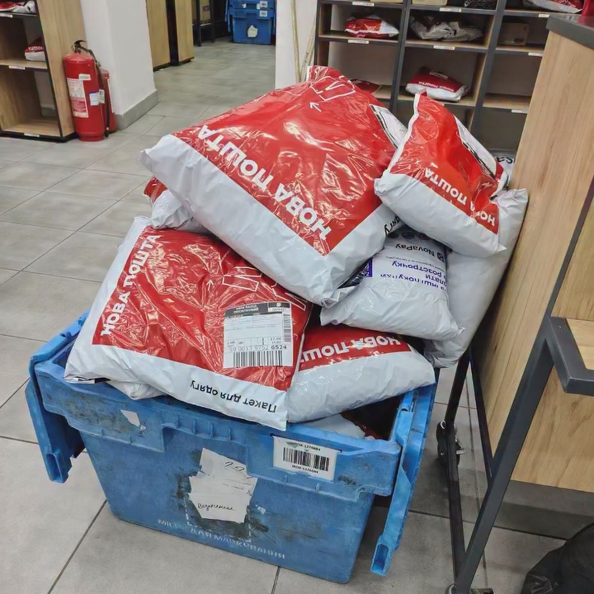 Подготовленные к отправке посылки. Фото: TinDay /  Instagram