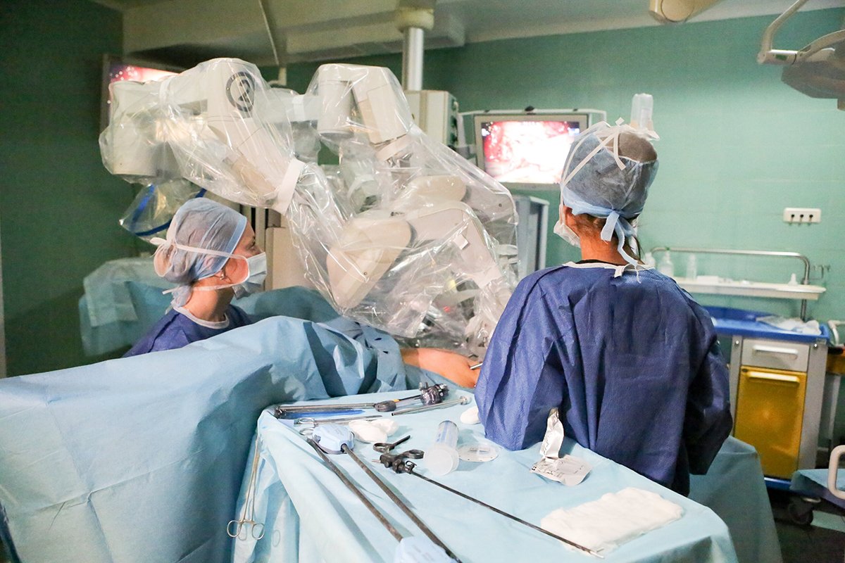 Московский областной научно-исследовательский институт акушерства и гинекологии (МОНИИАГ), 6 декабря 2019 года. Фото: Софья Сандурская / Агентство «Москва»