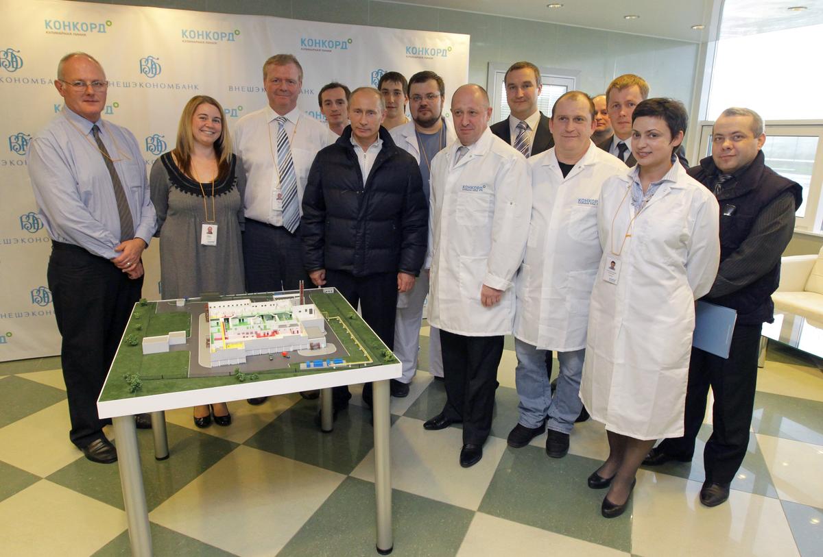 Владимир Путин на предприятии Компании «Конкорд». Фото: Wikimedia Commons , CC BY 3.0