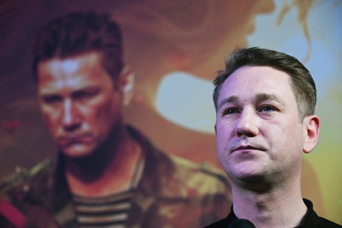 Актёр Антон Шагин на премьера фильма «Позывной «Пассажир» в рамках выставки «Россия» на ВДНХ в Москве, 10 марта 2023 года. Фото: Кирилл Каллиников / РИА Новости / russia.ru