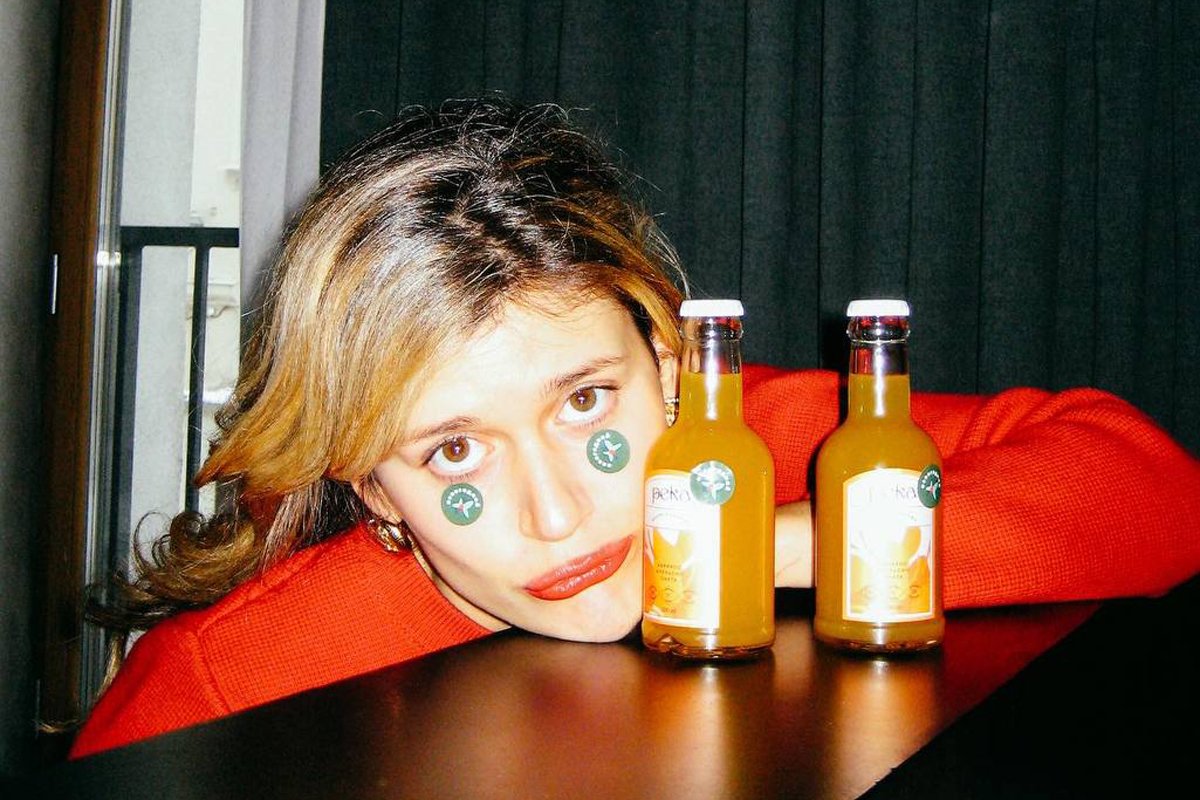 Дукалис и лимонад «Река». Фото: @dukaliti / Telegram