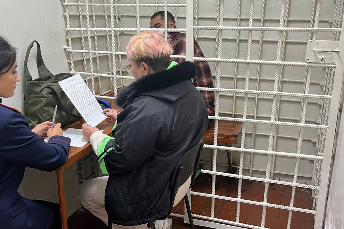 Задержанный за убийство Санан Гусейнов. Фото: СУ СКР по Забайкальскому краю /  Telegram