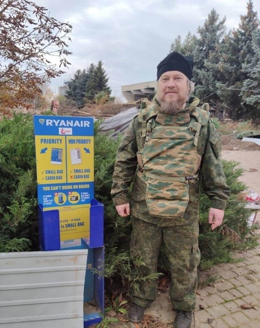 Отец Михаил Васильев. Фото: Telegram