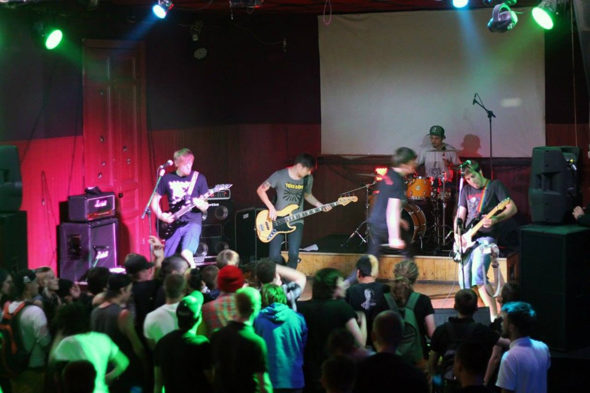 Концерт The Poseurs в Санкт-Петербурге, 19 июля 2013 года. Фото:  Facebook