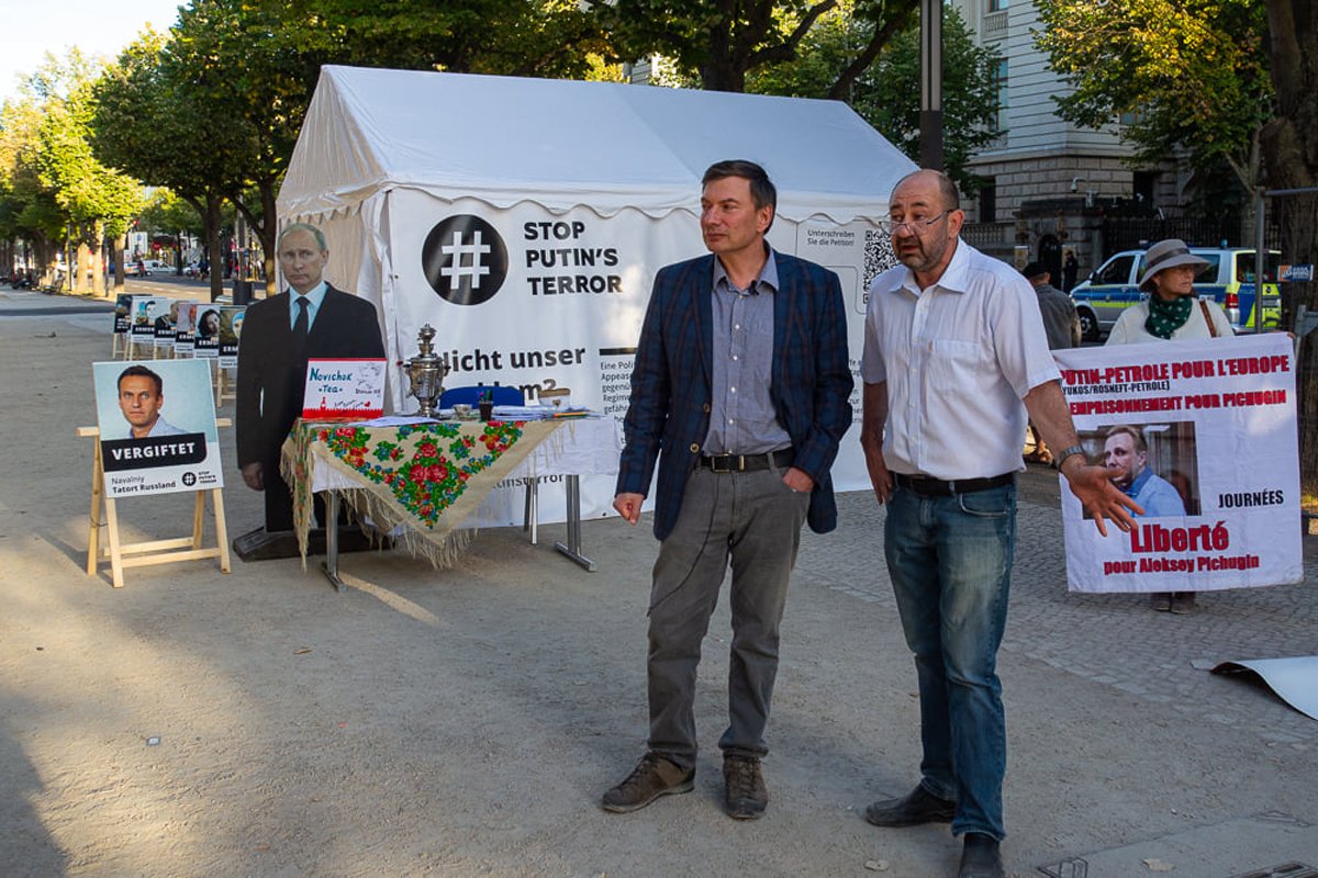 Игорь Эйдман и Дмитрий Баграш, сентябрь 2020 года. Фото: Alex Ljubuschin /  Facebook