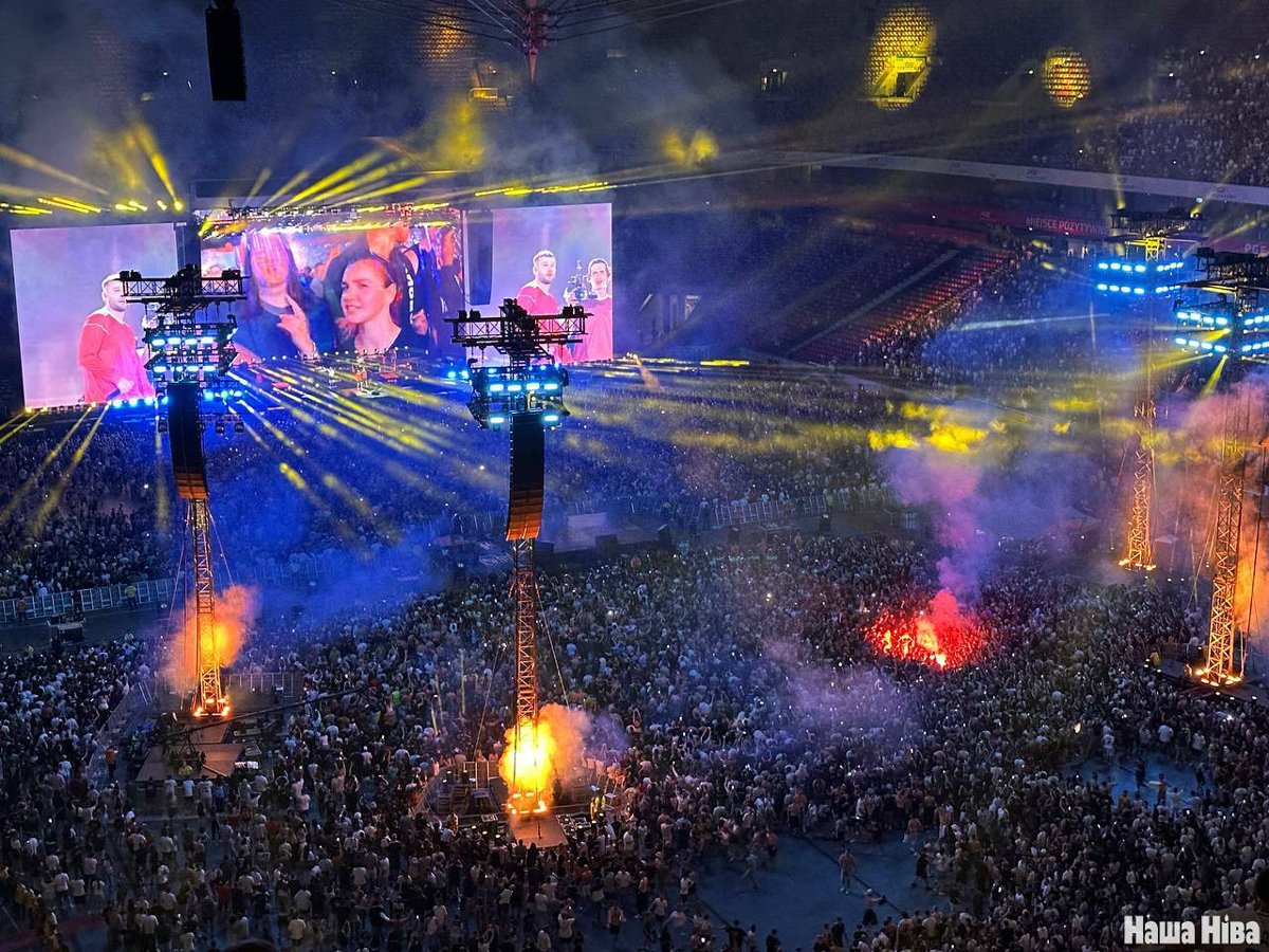 Концерт Макса Коржа, Варшава, 9 августа 2025 года. Фото:  Наша Ніва